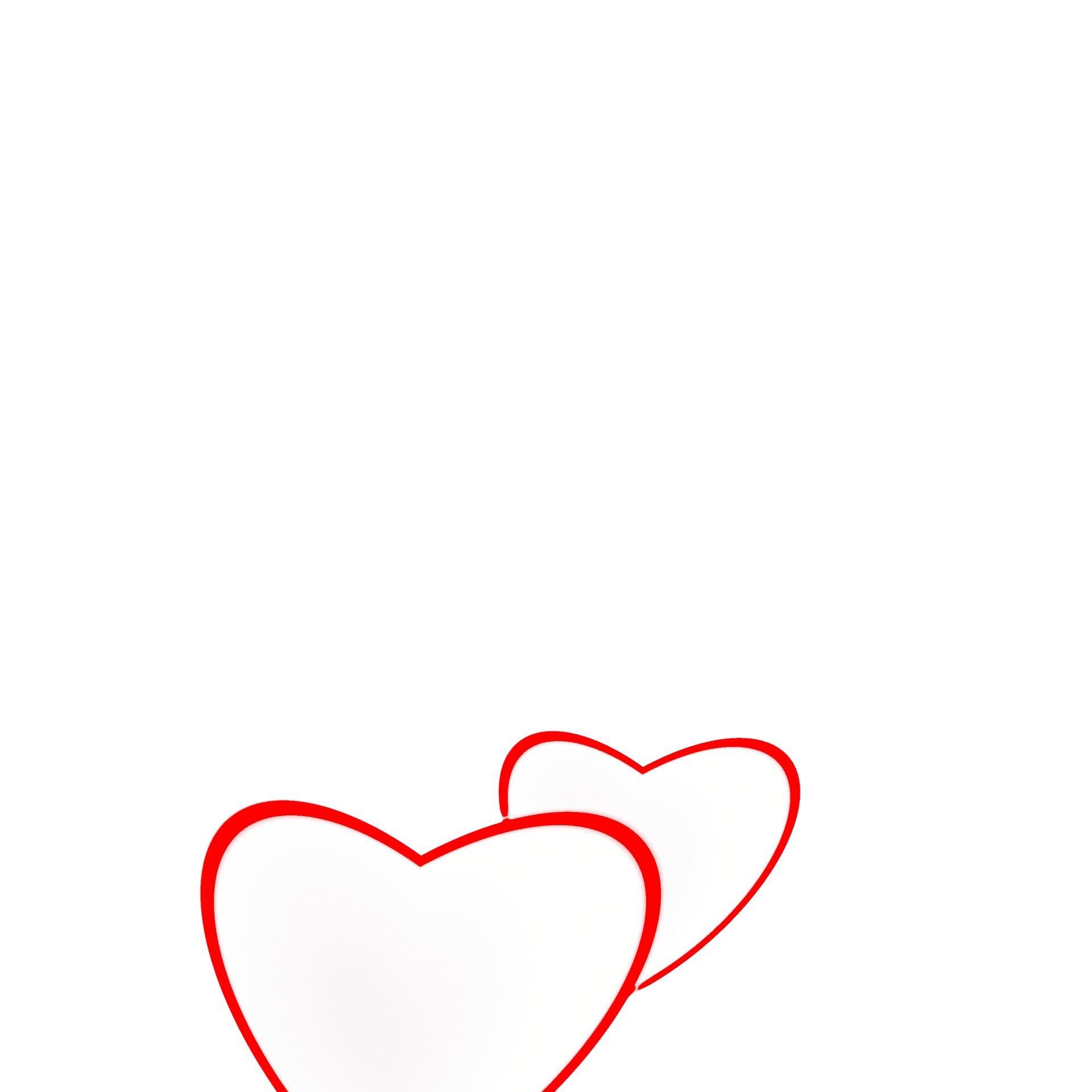 2-hearts-outline-free-stock-photo-public-domain-pictures
