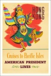 Hong Kong Travel Poster Vintage
