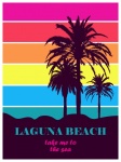 Laguna Beach Sunset Poster