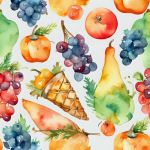 Fruit Seamless Watercolor