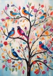 Spring Song Bird Art Print