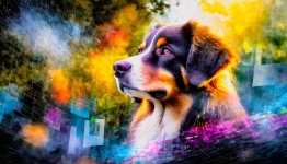 Bernese Mountain Dog, Art