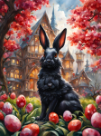 Gothic Easter Bunny