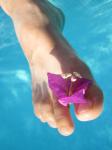 Flower And Toes