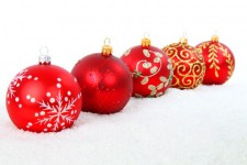 Red Christmas Balls