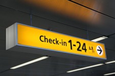 Check-in Sign