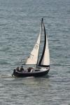 Small Sloop Sailboat