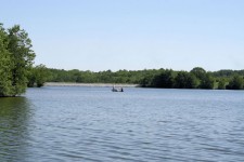 Fishing At Veterans Memorial Lake