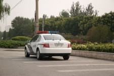 Chinese Police Car