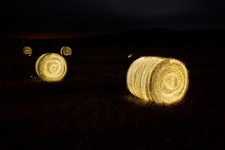 Illuminating Straw Bales