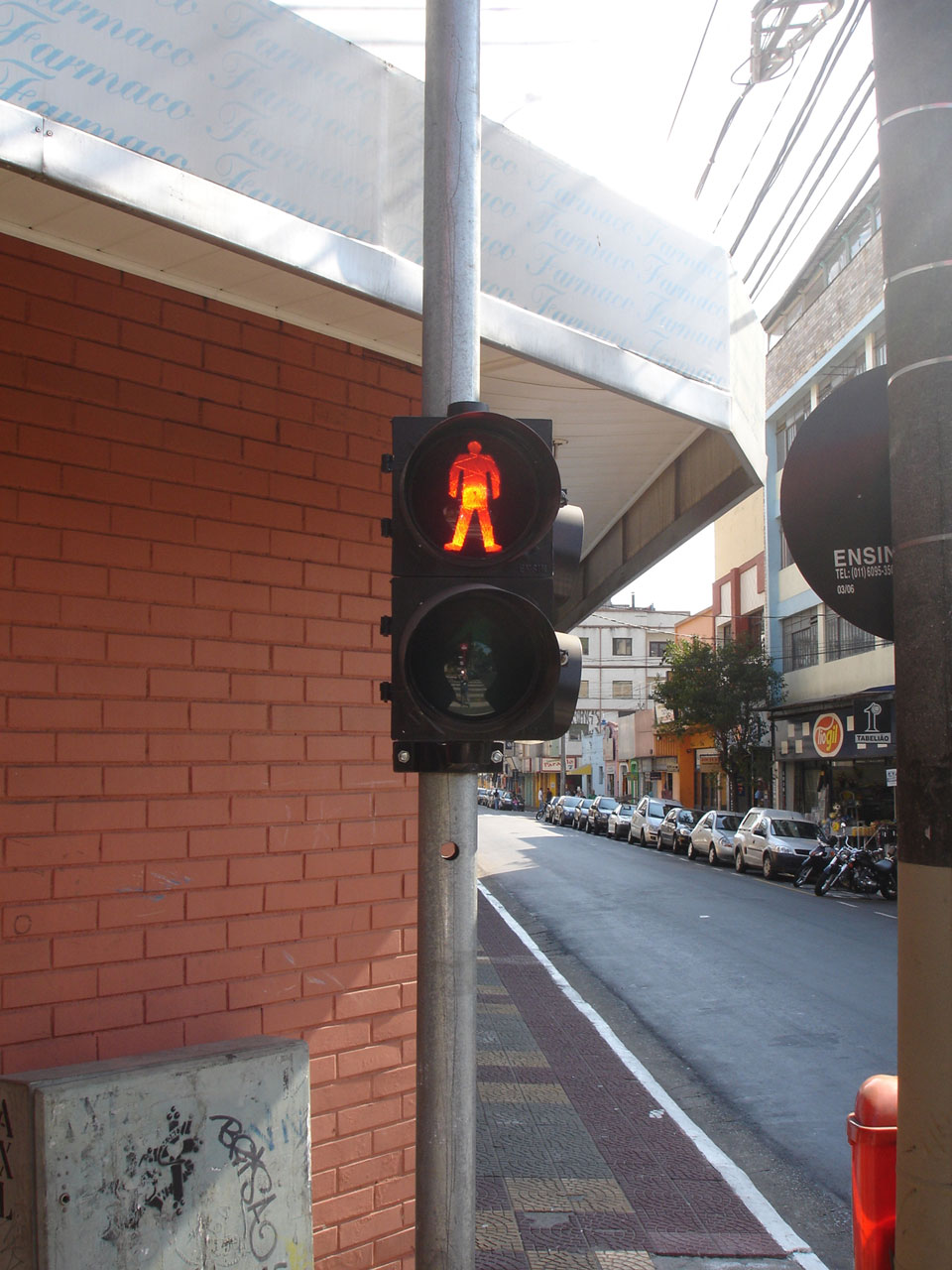 Pedestrian Signal stop
