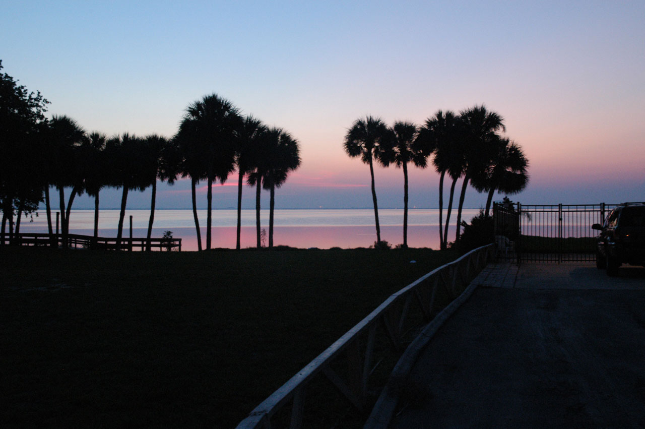 sunrise on Florida's space coast