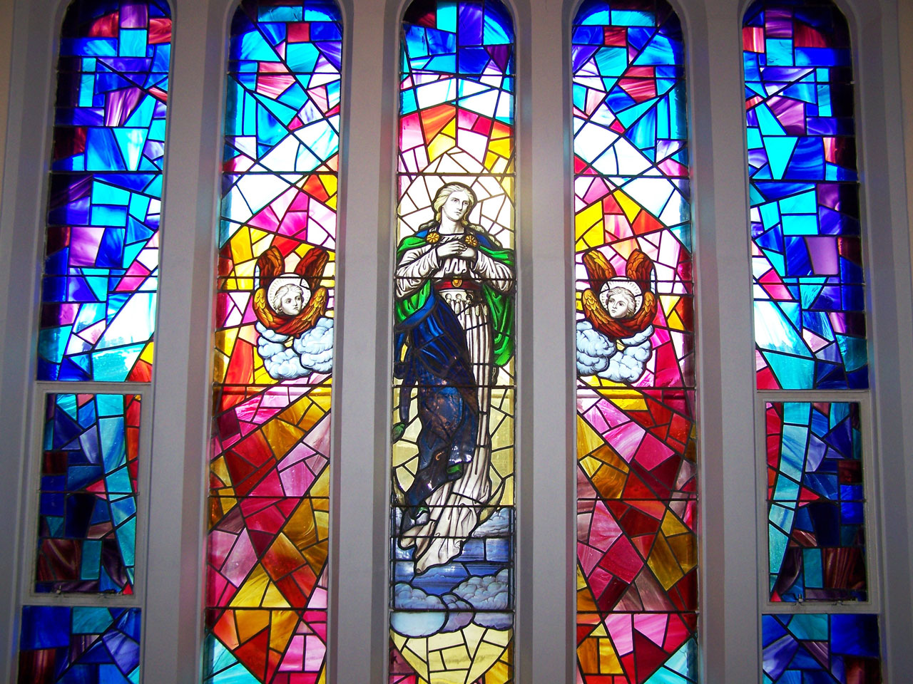 A Stained Glass Window