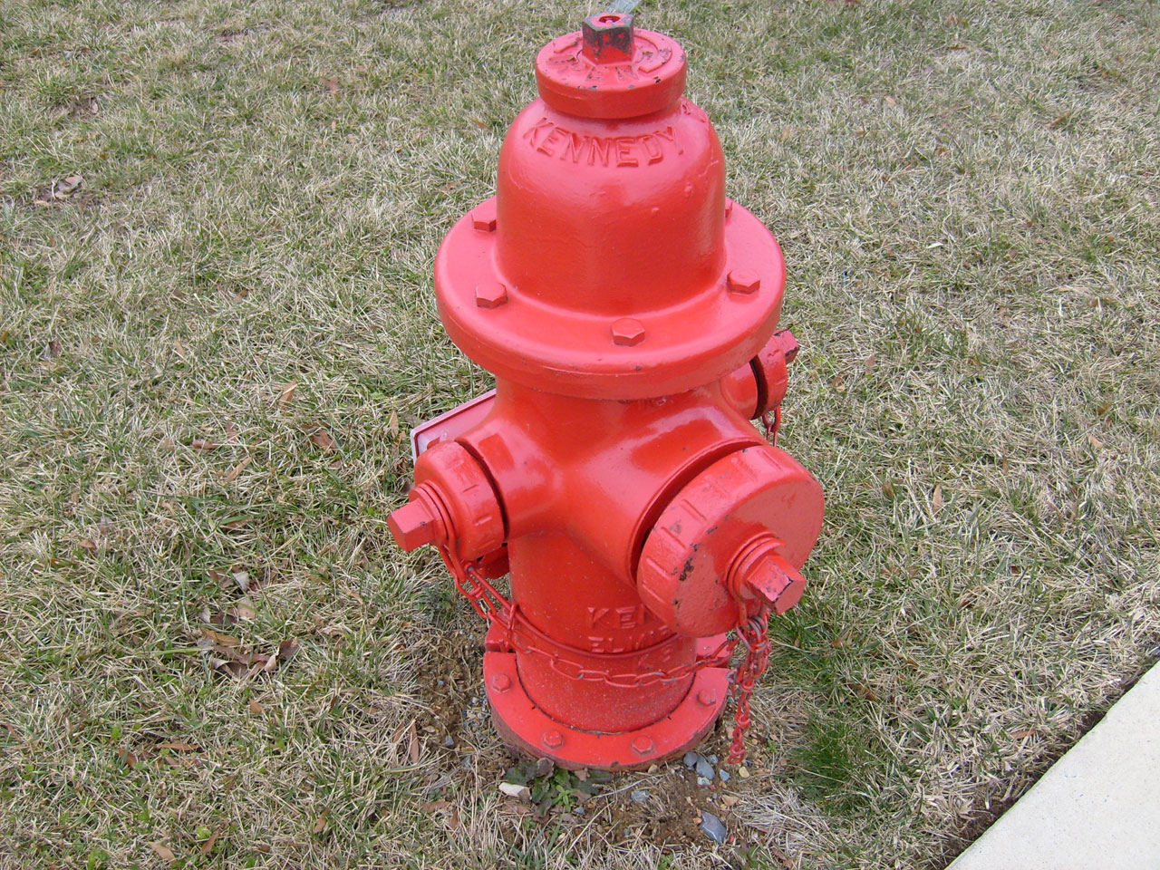 red fire hydrant