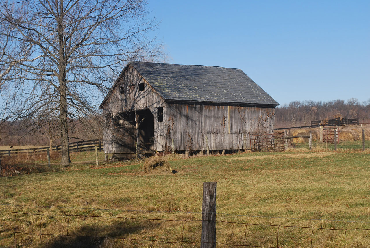 old rustic barn