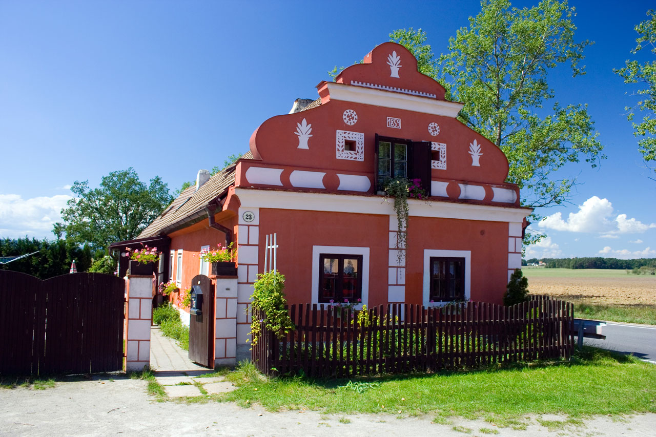 Traditional South Bohemia house