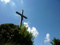 A Cross Against Sky