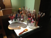 Artist Tools And Brushes