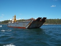 Barge At Anchor