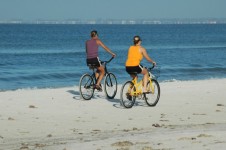 Bikers On The Beach