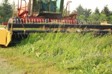Combine Harvest Farm Crop Cut