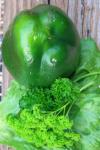 Green Pepper And Parsley