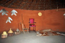 Interior Of Bashoto Hut