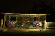 Light Painting Farm House