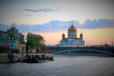 Moscow River, Cathedral Of Christ