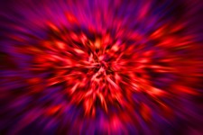Purple And Red Zoom Burst Effect