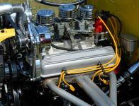 Restored Car Engine
