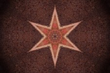 Rusty Star Abstract