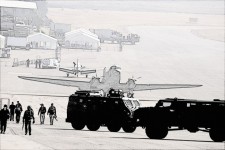 Troops, Vehicles And Aircraft