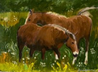Two Horses Painting
