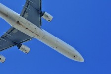 Under Belly Of Airbus A340