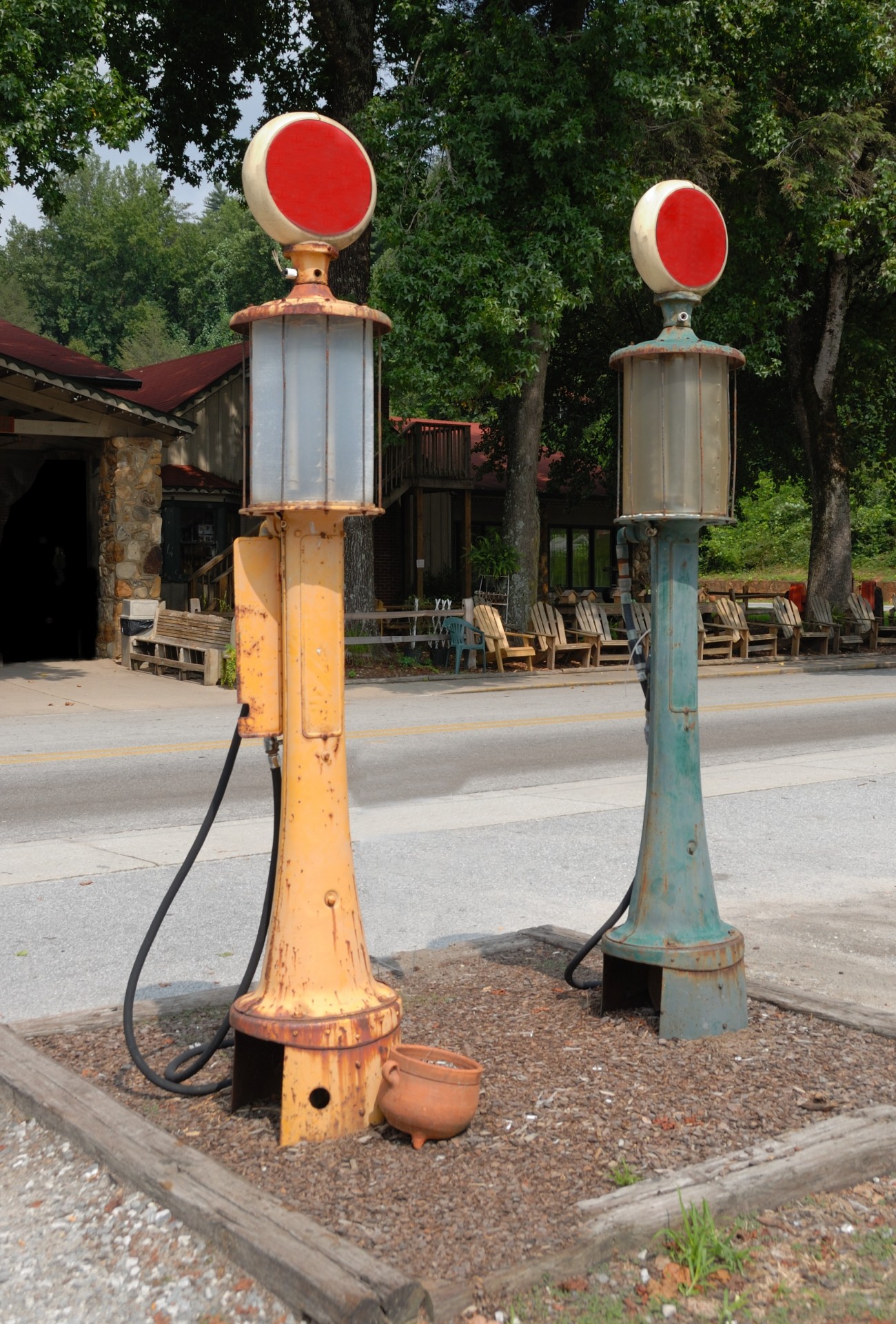 Antique Gas Pumps