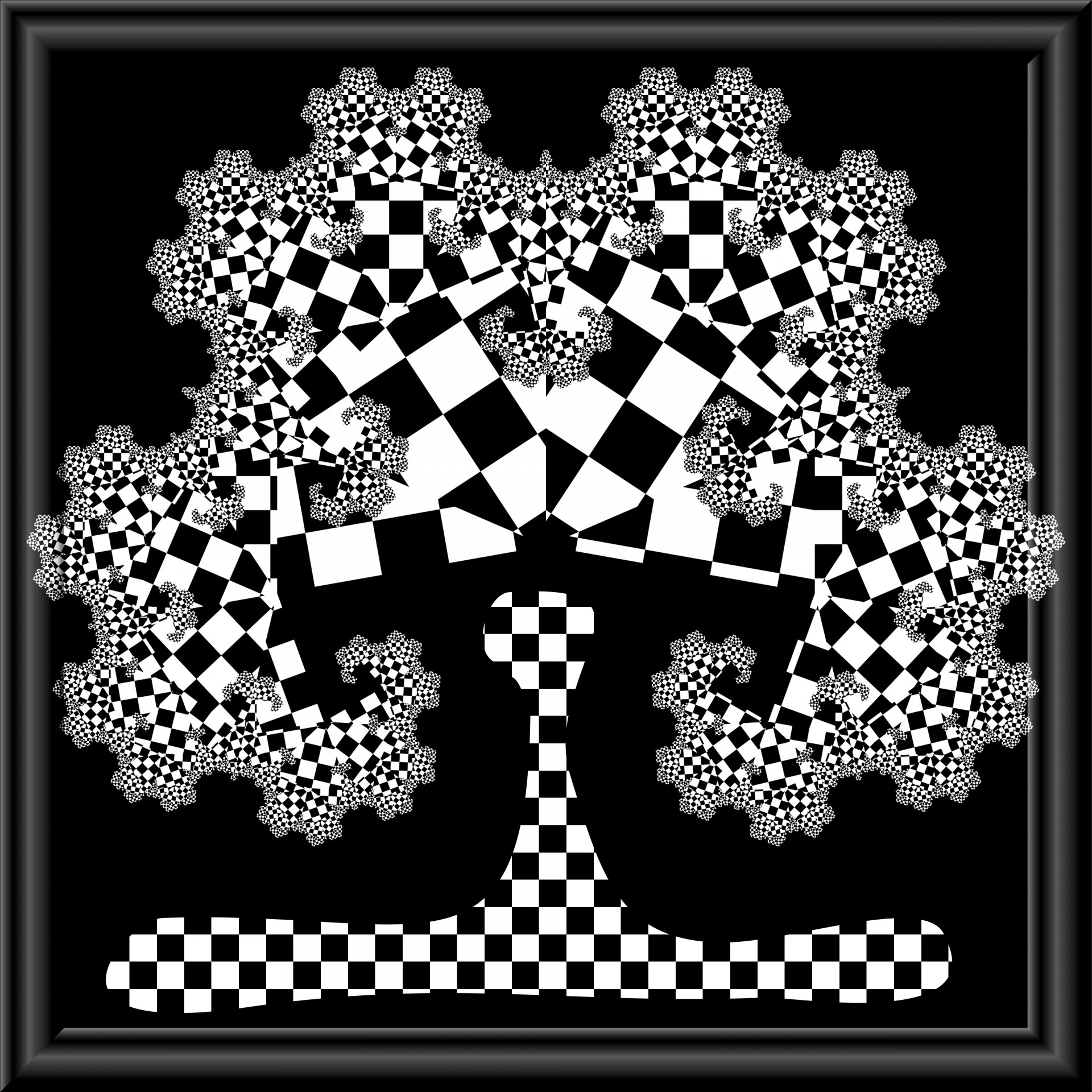Fractal Checkerboard