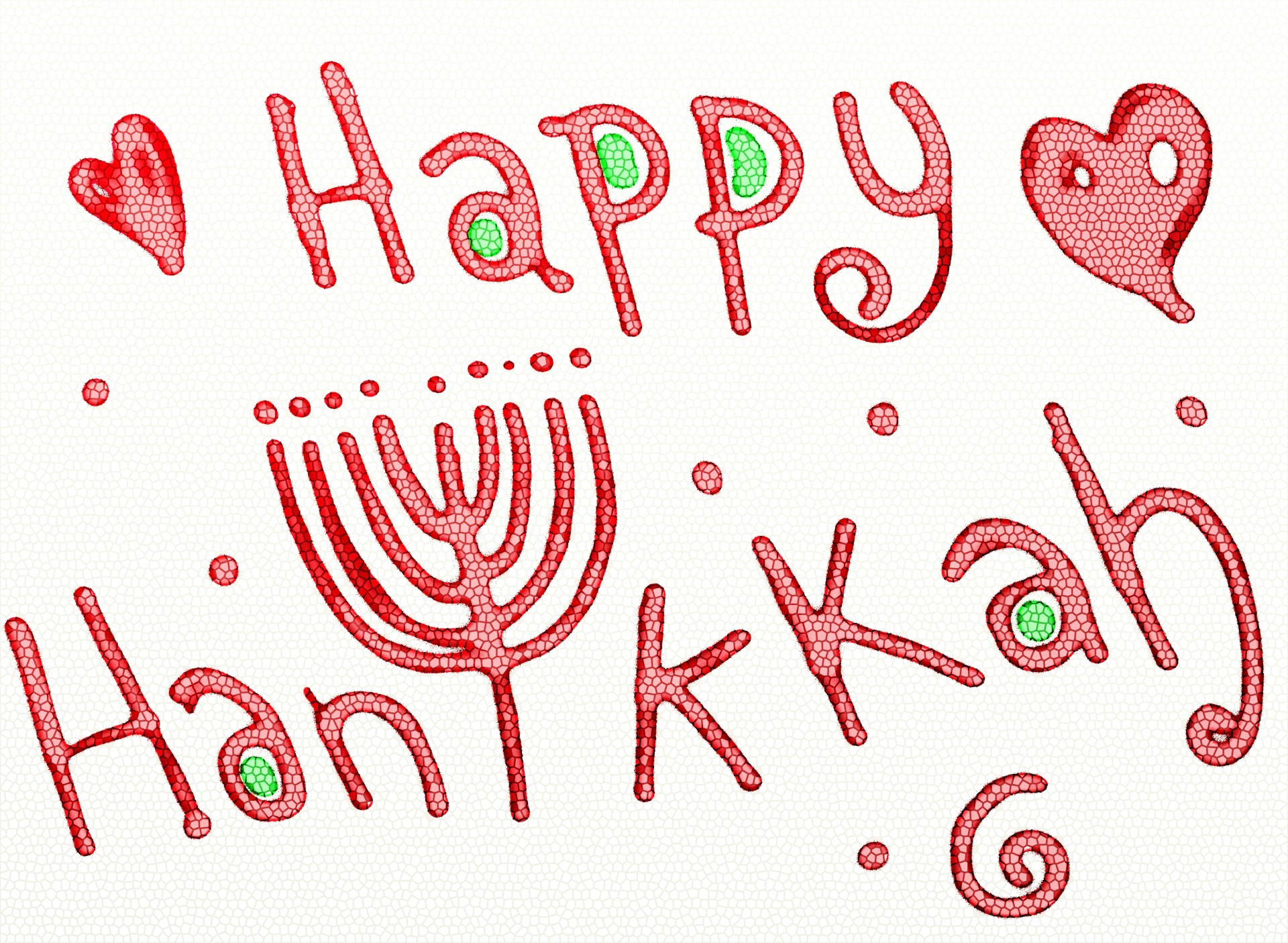 Happy Hanukkah Holiday Text