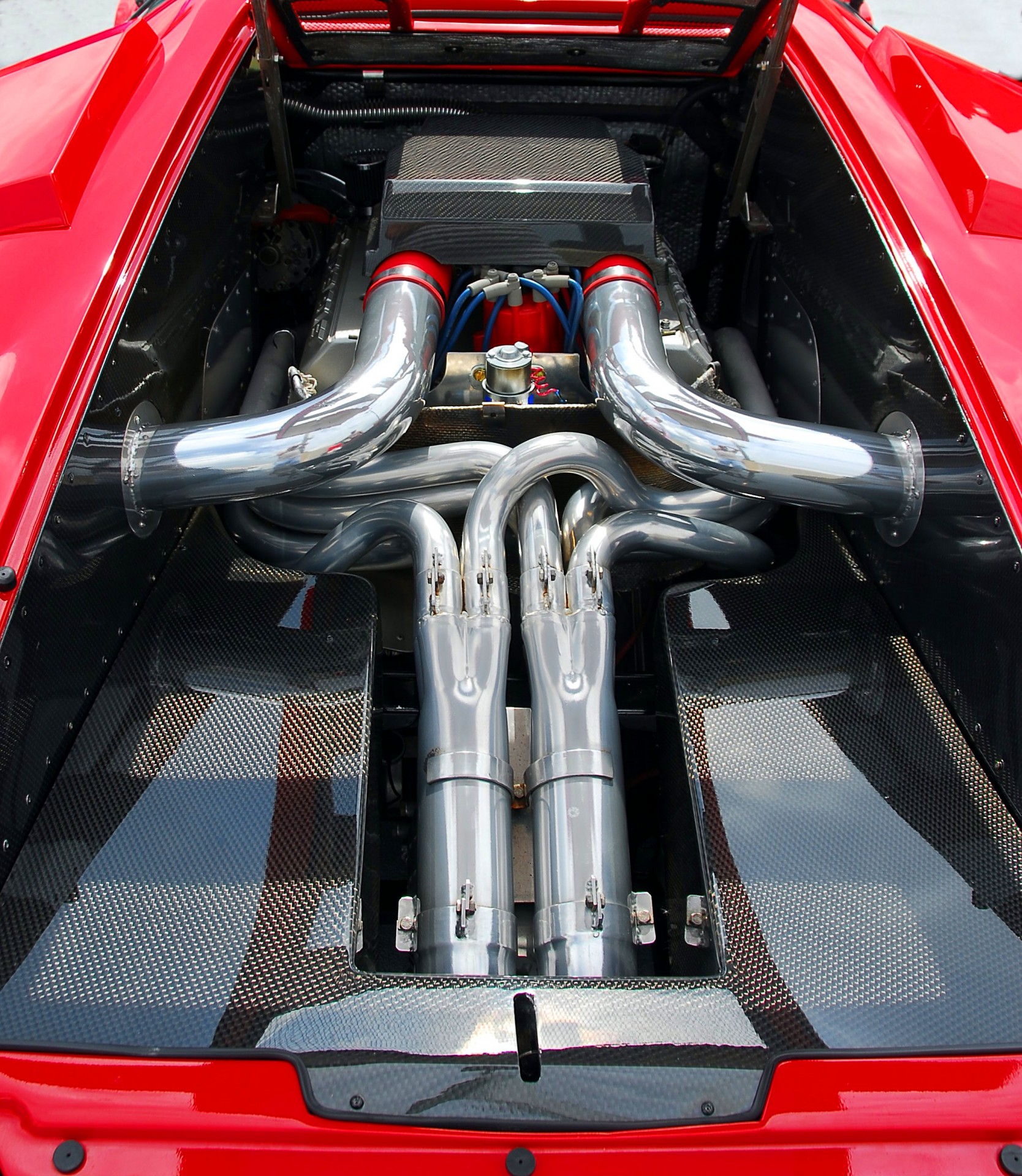 Rear Car Engine