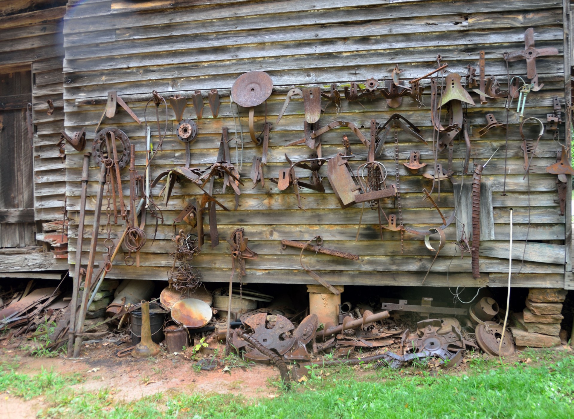 Rusty Farm Tools