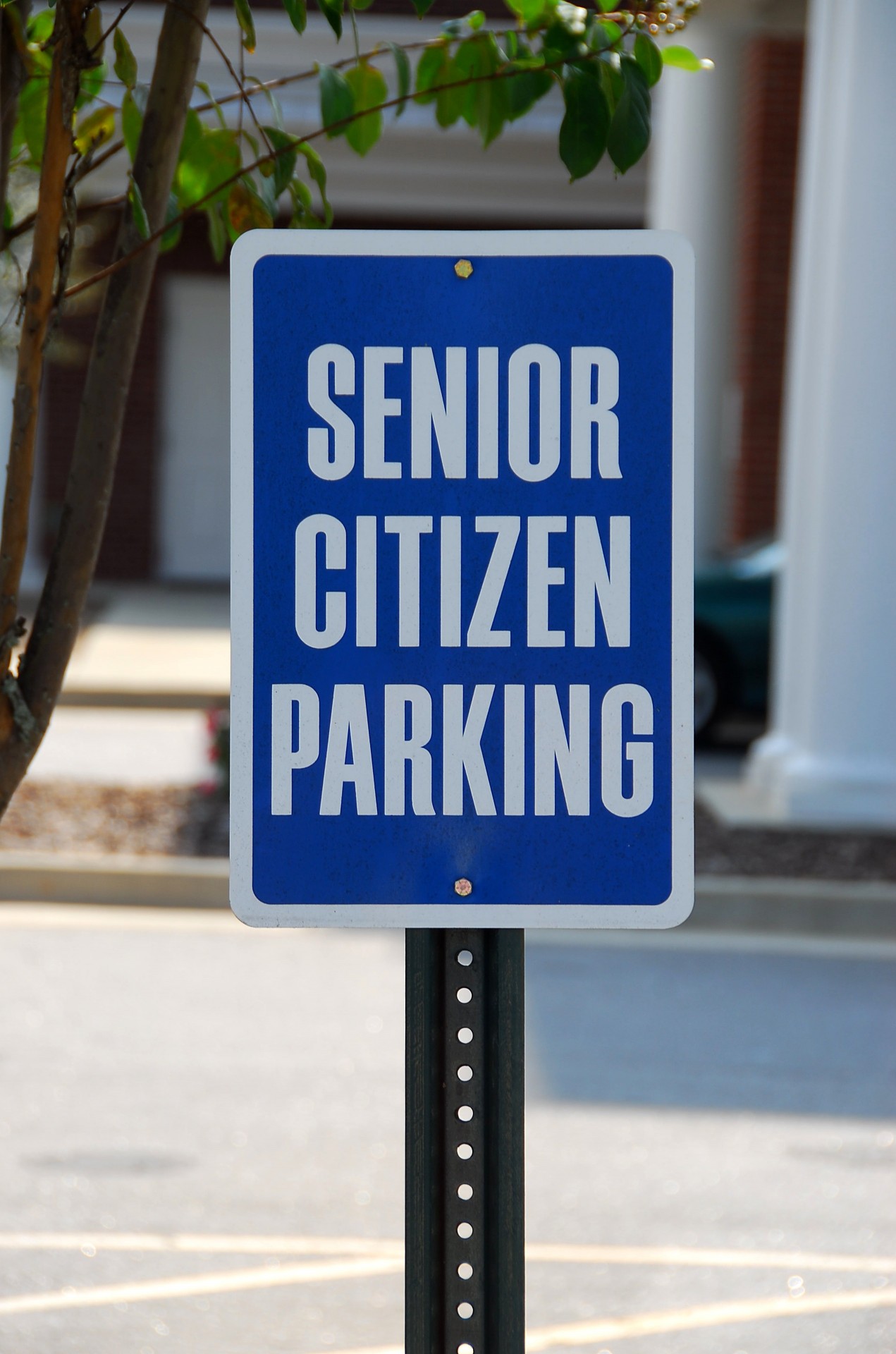 Senior Citizens Parking Sign