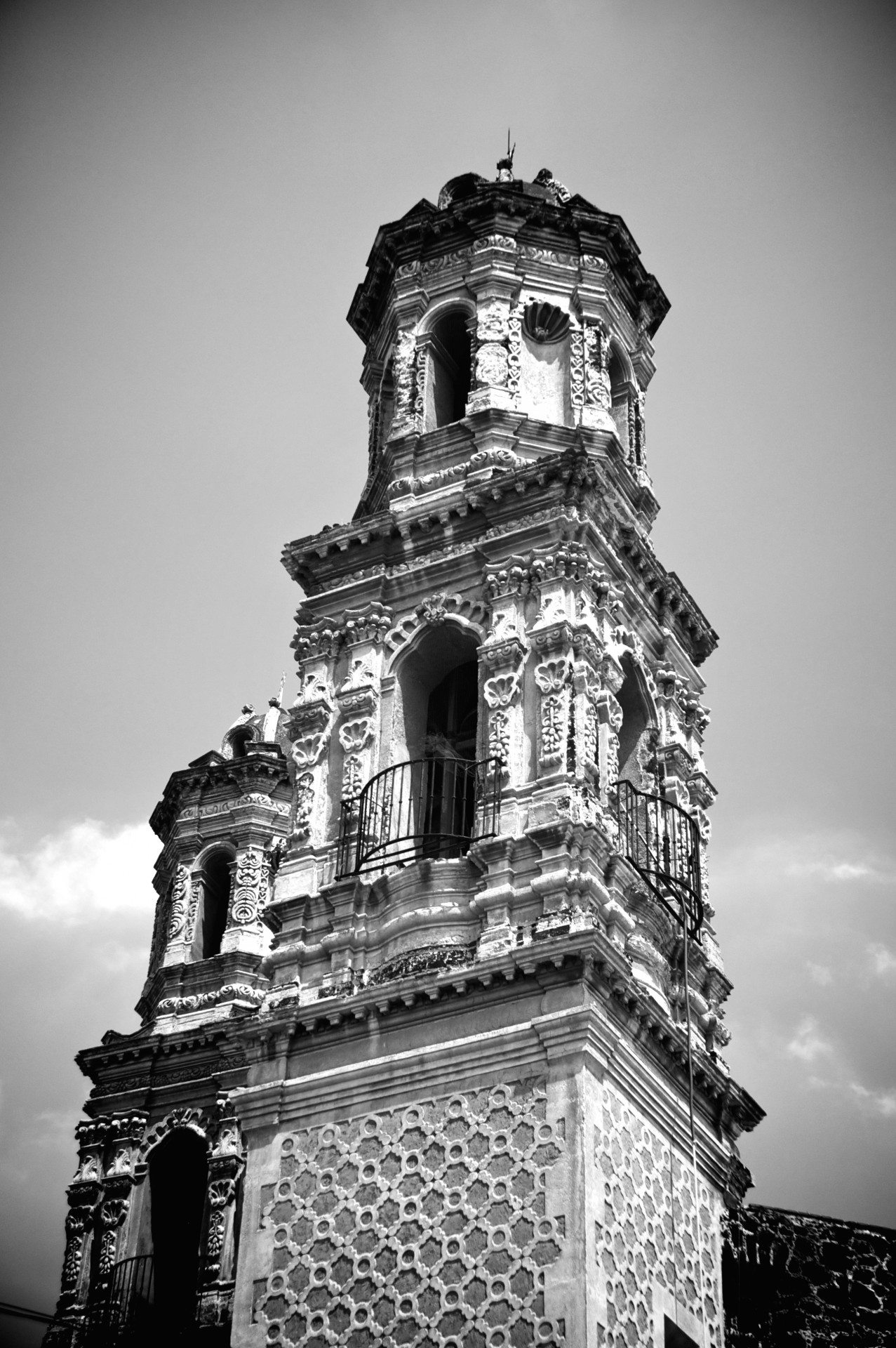 Tower Of Mexican Cathedral