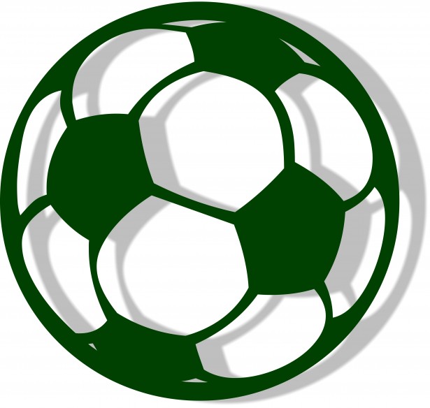 Pallone da calcio verde Immagine gratis - Public Domain Pictures