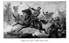 Antique Image - Civil War Battle