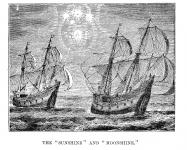 Antique Image: Two Ships