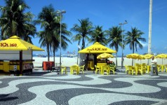 Beach Stand On Copacabana Beach