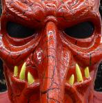 Closeup Of Devil Mask