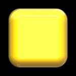 Color Square Glossy Button