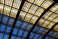 Coloured Glass Ceiling