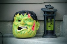Frankenstein Head And Lantern